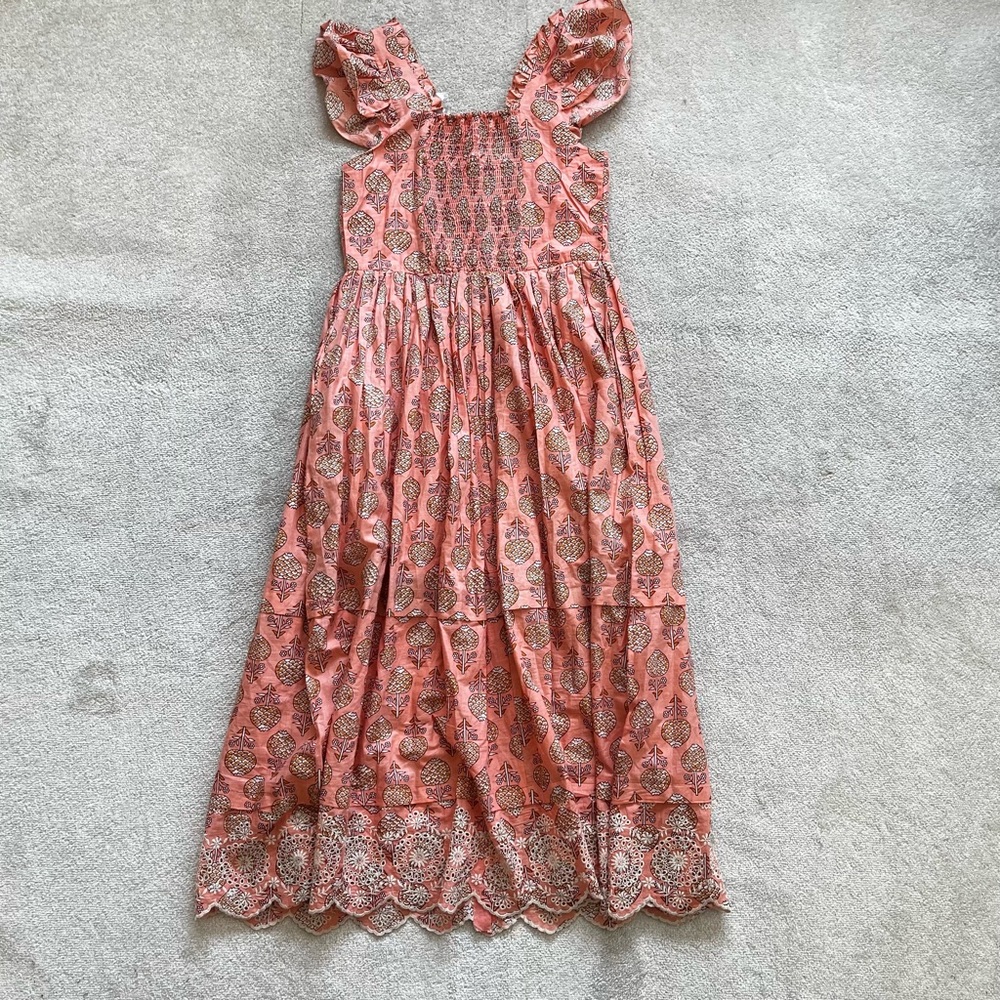 DRA DORA DRESS SIZE MEDIUM PRAIRIE COTTAGECORE FEMININE DAINTY PRETTY STYLISH - Picture 3 of 12
